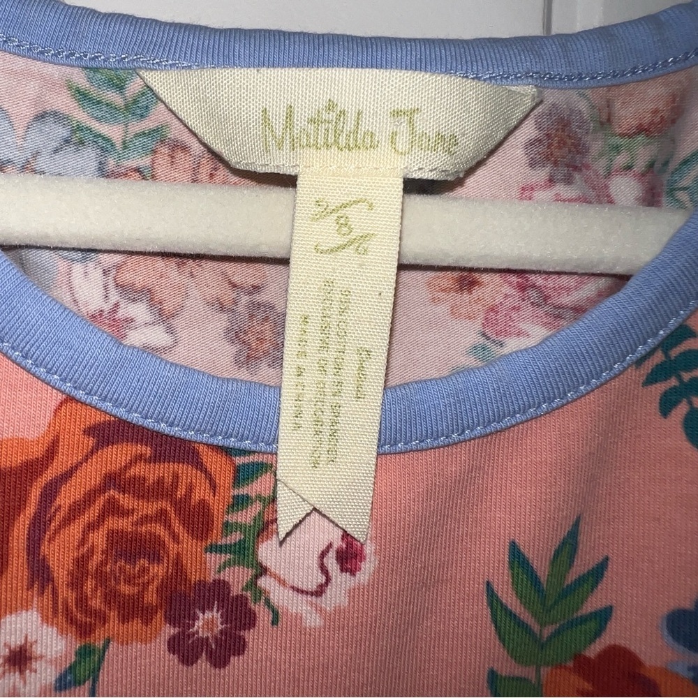 Matilda Jane Girl’s Moments With You Lots to Learn Long Sleeve Dress Size 8 - Picture 4 of 6